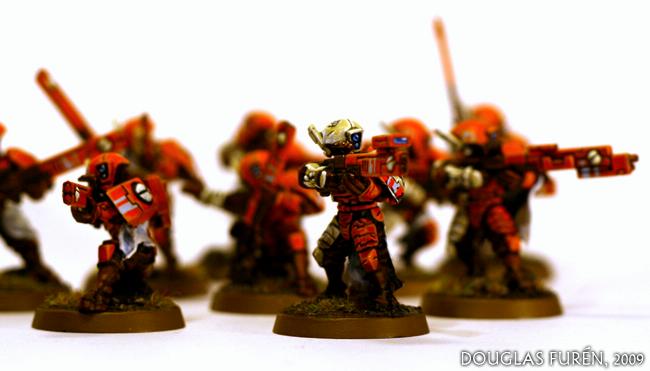 Fire Warriors, Hunter Cadre, Sept, Tau, Tau Empire