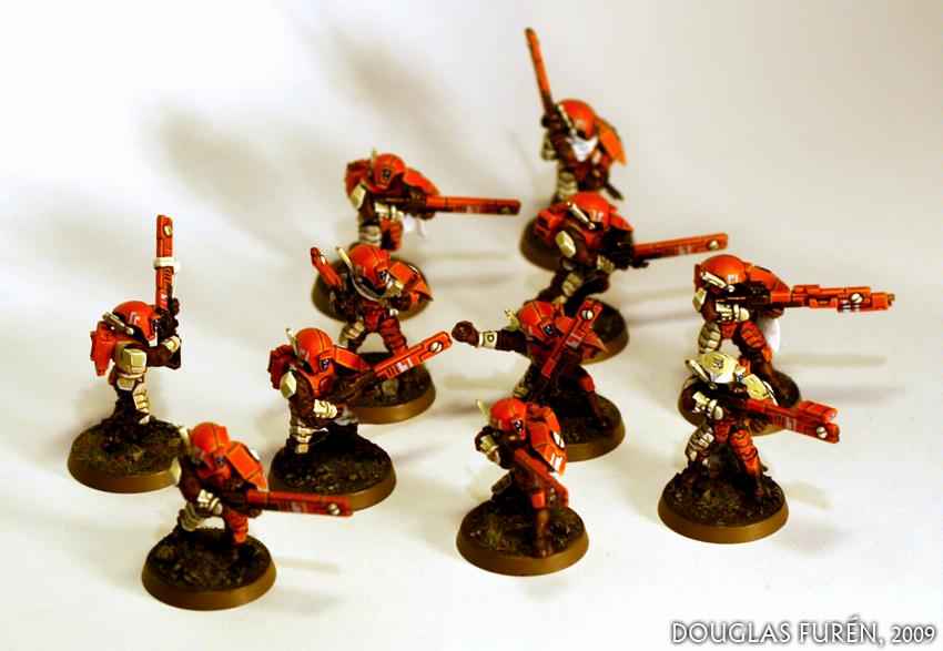 Fire Warriors, Hunter Cadre, Sept, Tau, Tau Empire