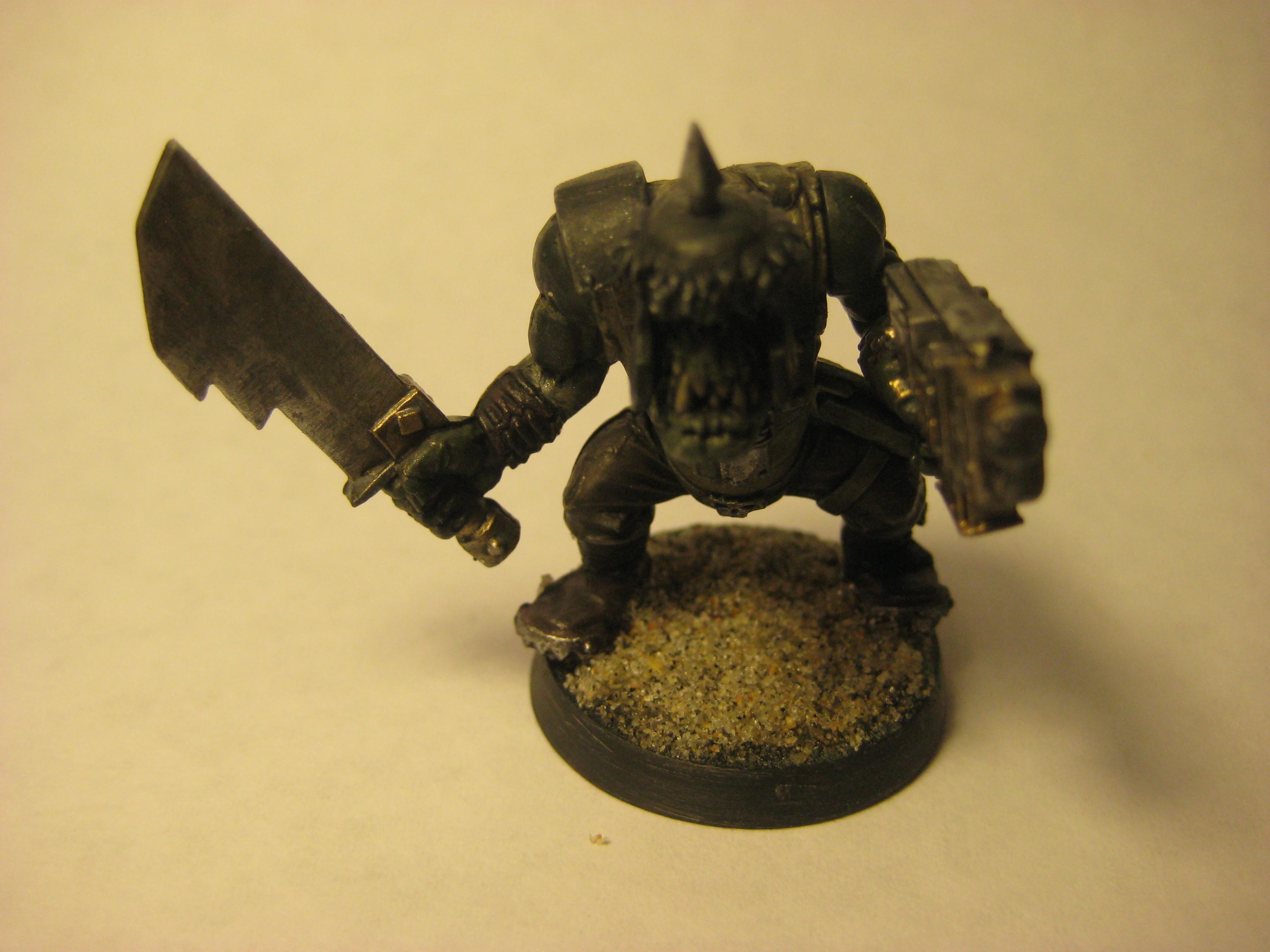 Black, Orks, Style, Wash