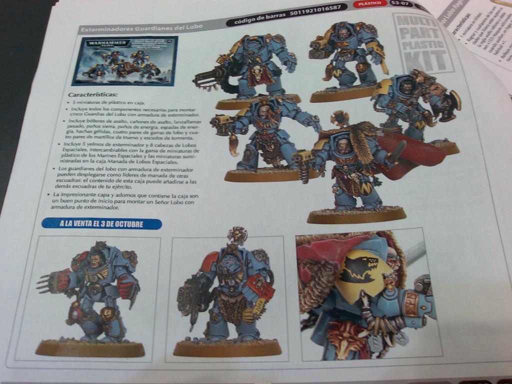 Space Marines, Space Wolves, Terminator Armor, Wolf Guard