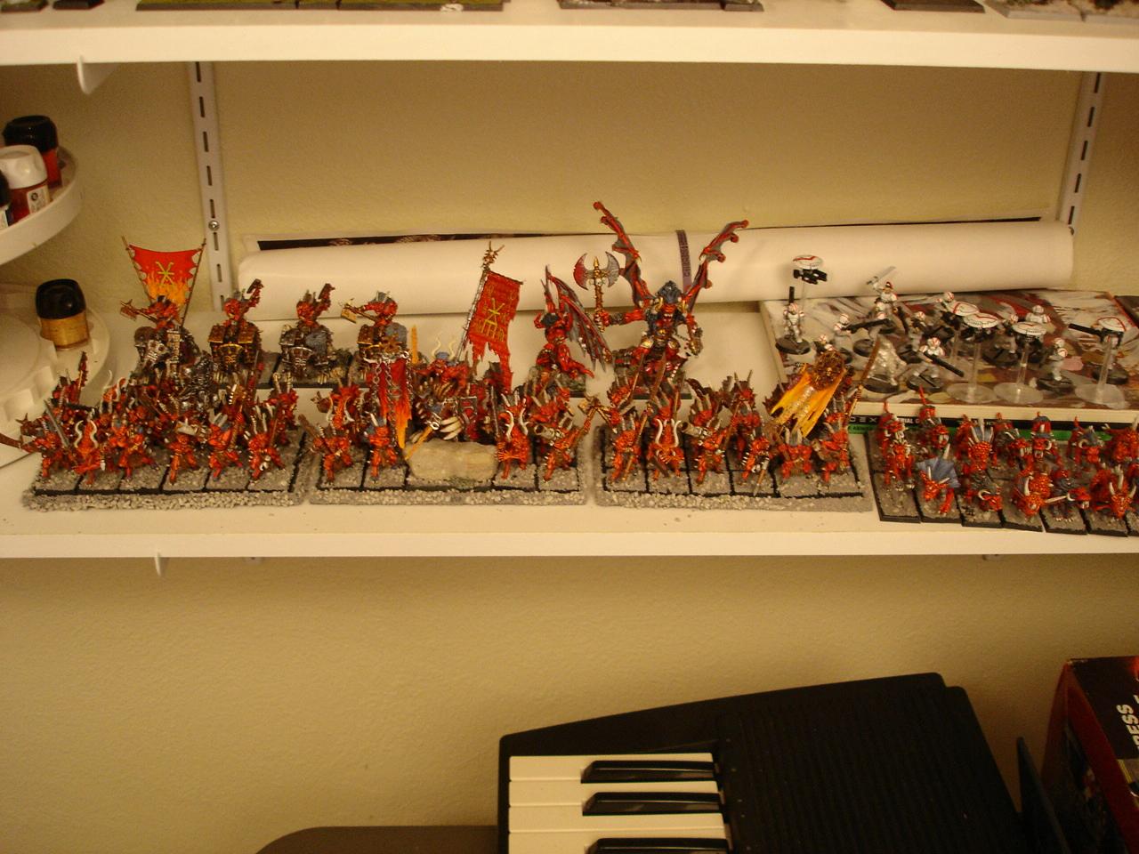 Daemons, Khorne, Warhammer Fantasy
