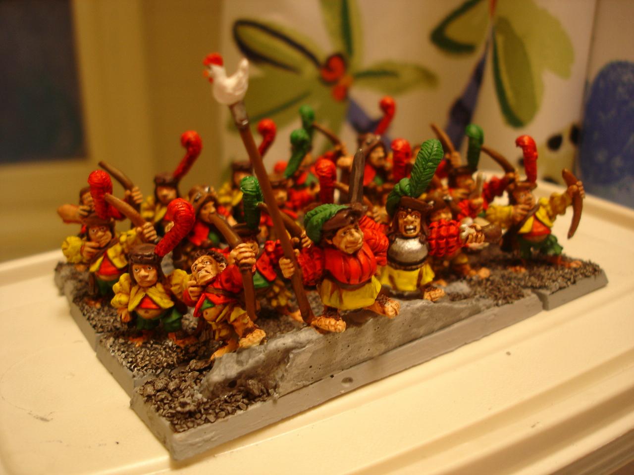 Chicken, Command, Halflings, Ogres, Warhammer Fantasy