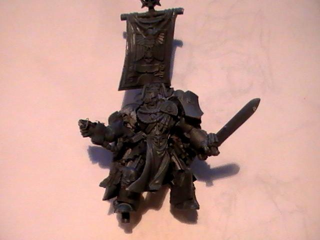 Custom Character, Librarian, Space Marines, Storm Shield, Terminator Armor