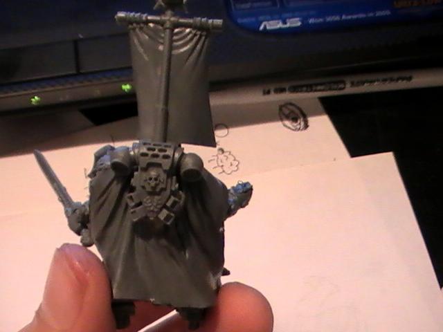Custom Character, Librarian, Space Marines, Storm Shield, Terminator Armor