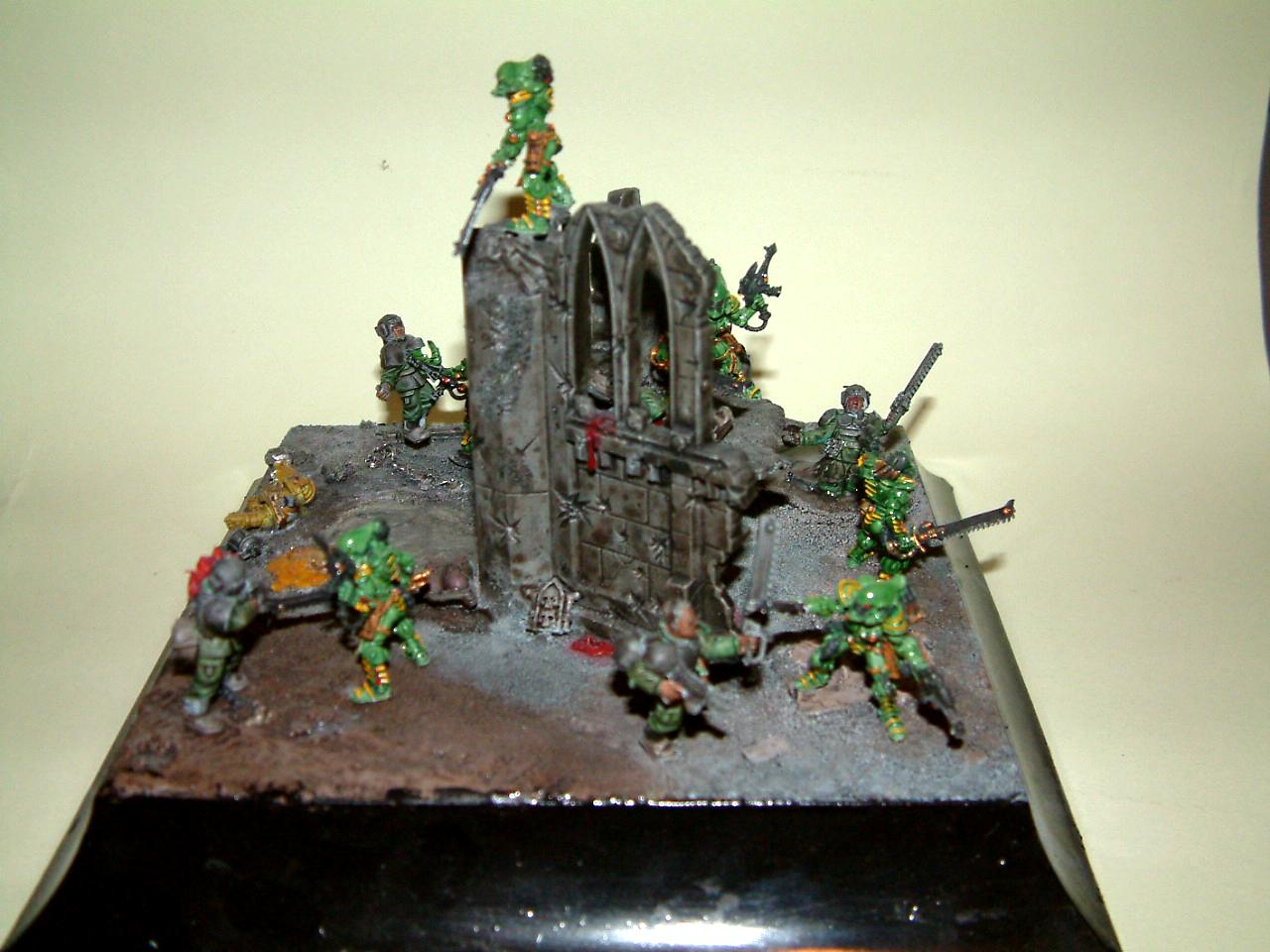 Diorama, Eldar, Striking Scorpions