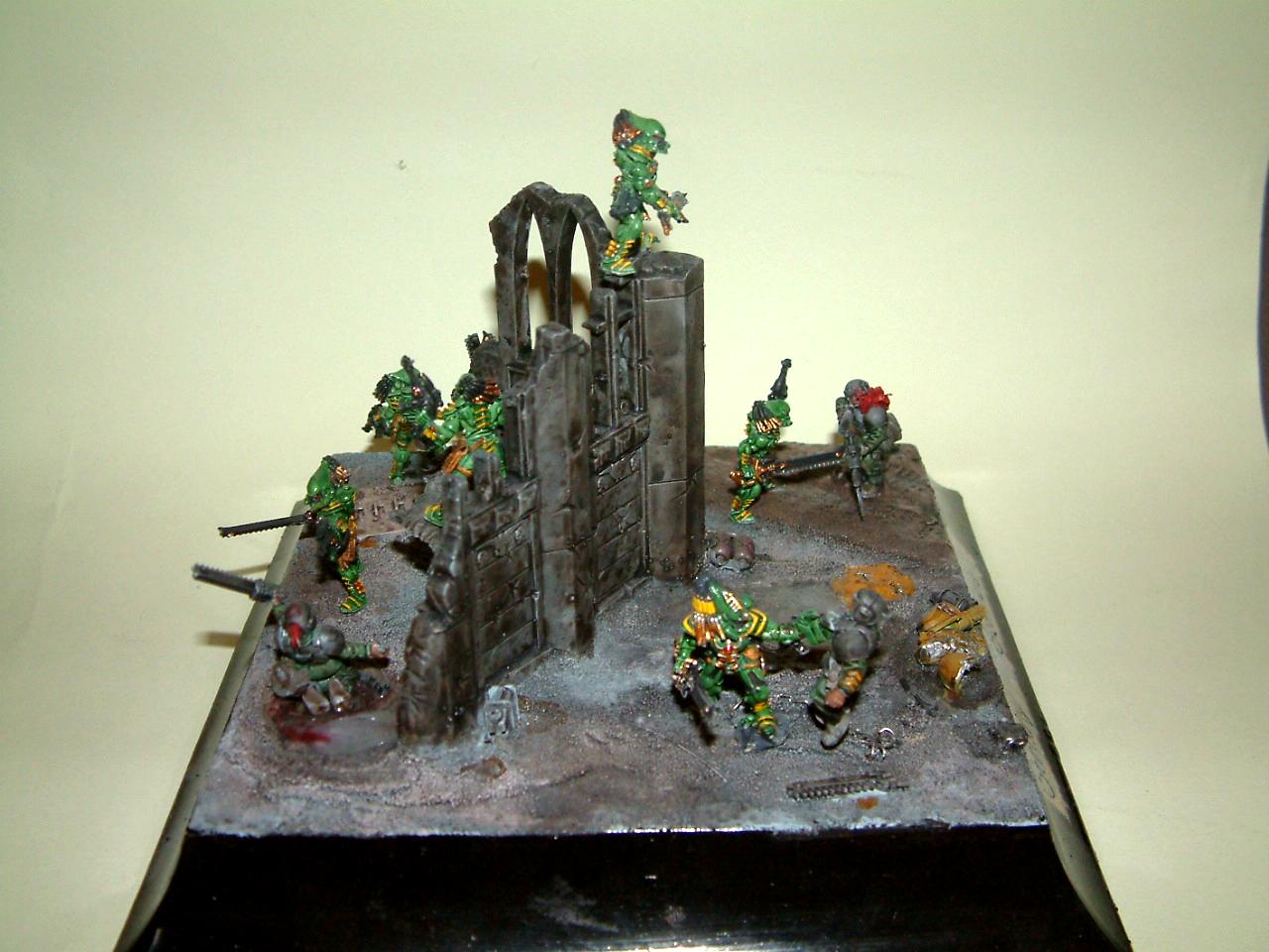 Diorama, Eldar, Striking Scorpions, Warhammer 40,000