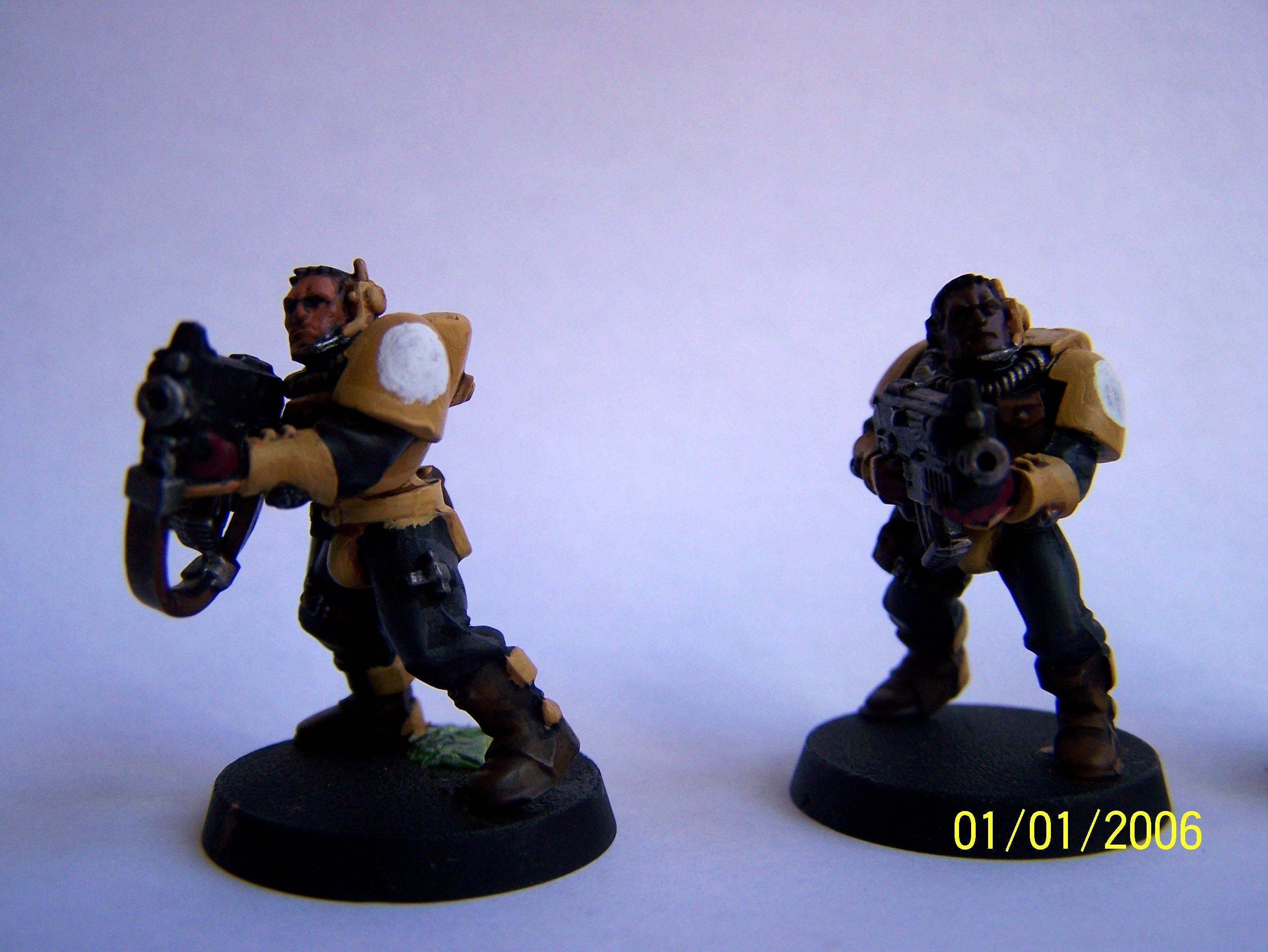 Imperial Fists, Scouts, Space Marines, Warhammer 40,000, Work In Progress