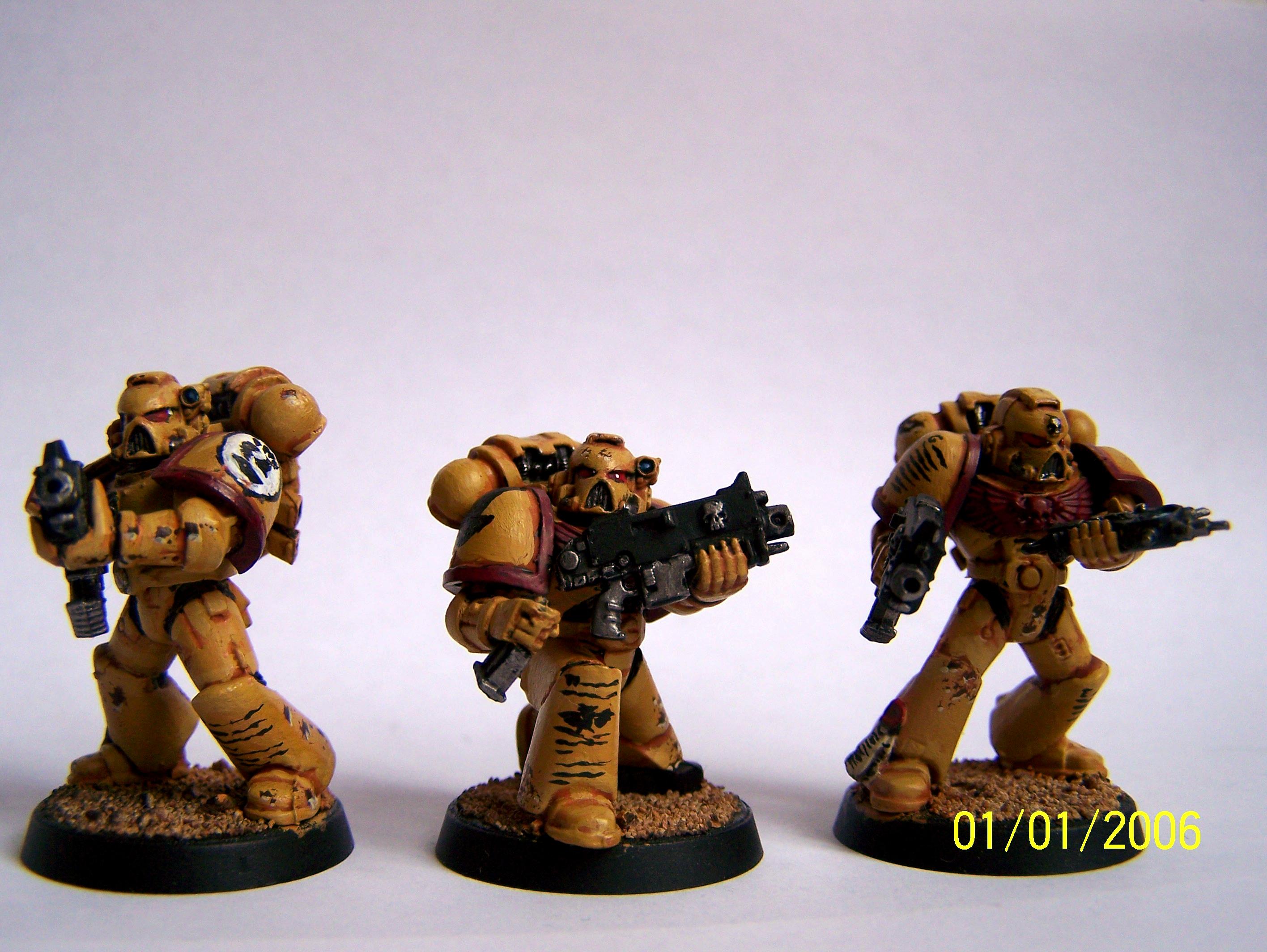 Imperial Fists, Space Marines, Tactical Squad, Warhammer 40,000