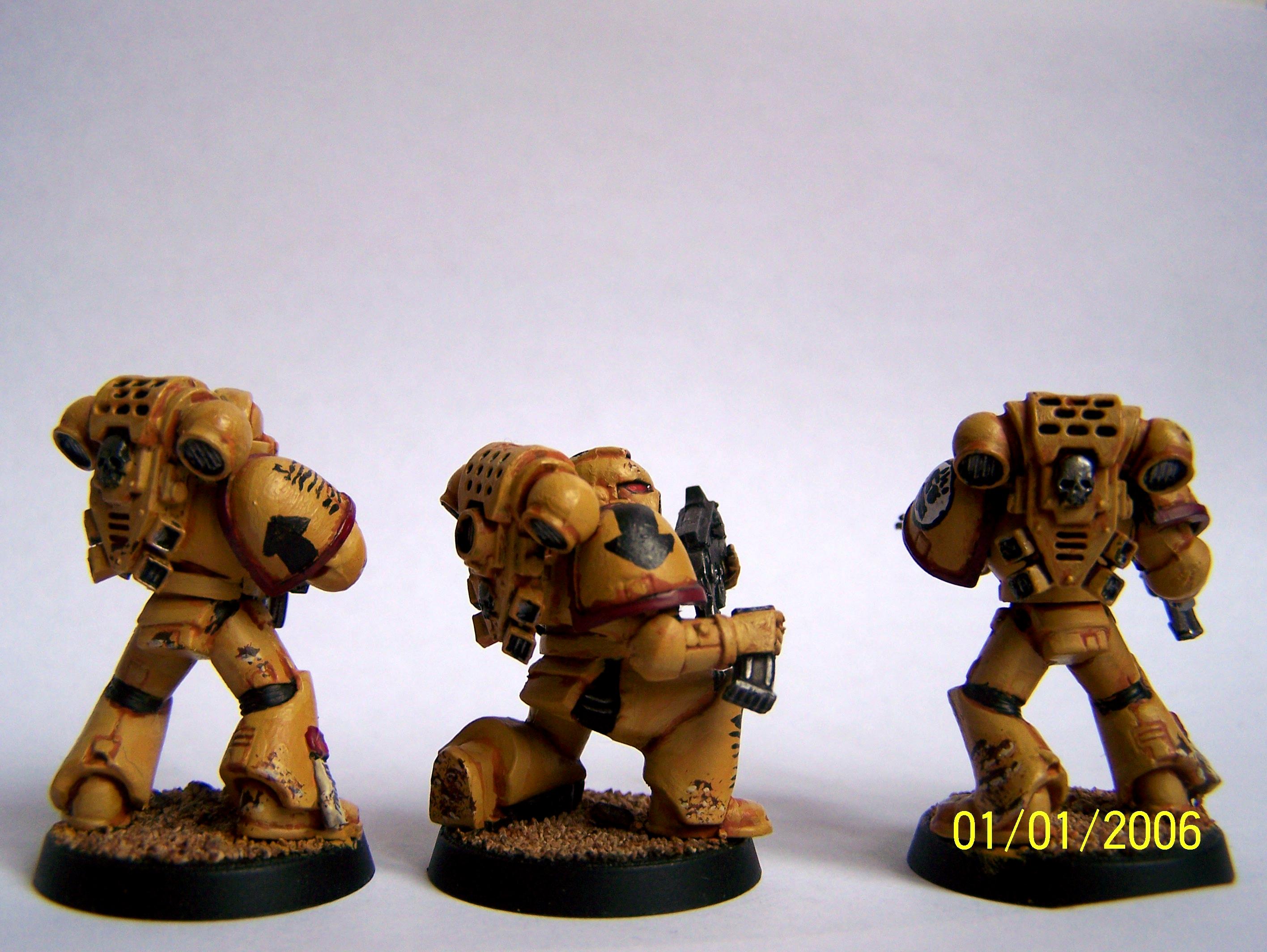 Imperial Fists, Space Marines, Tactical Squad, Warhammer 40,000
