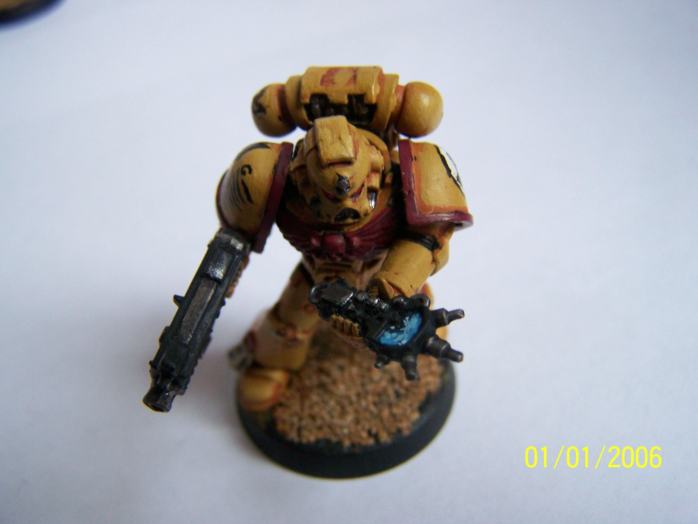 Imperial Fists, Space Marines, Tactical Squad, Warhammer 40,000