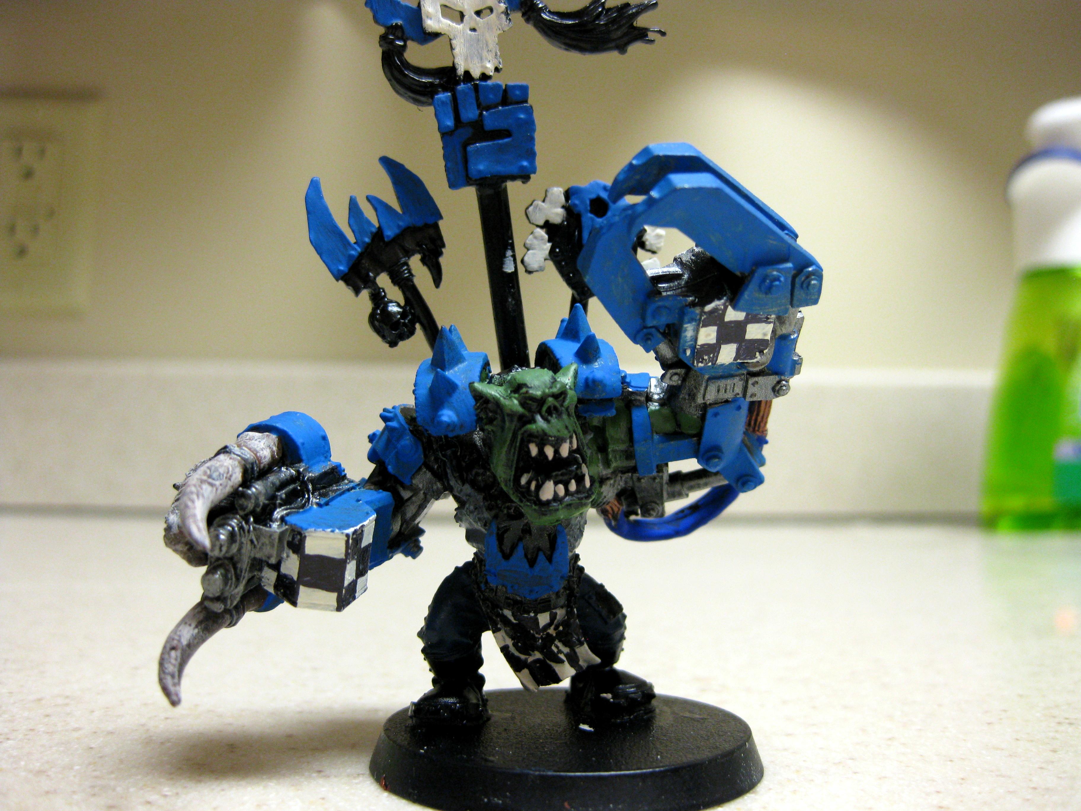 Conversion, Converted Ork Warboss, Orks, Warboss