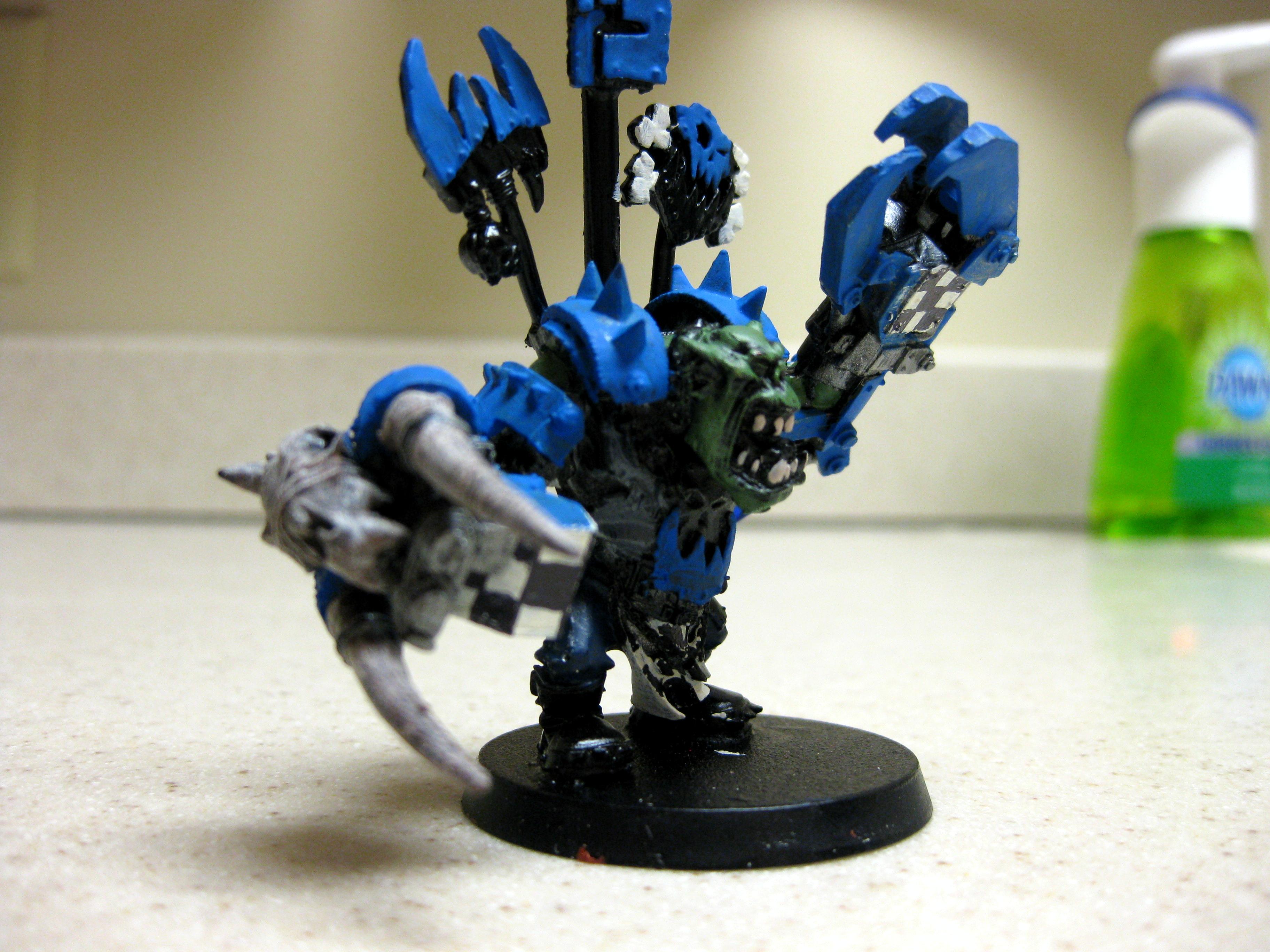 Conversion, Converted Ork Warboss, Orks, Warboss
