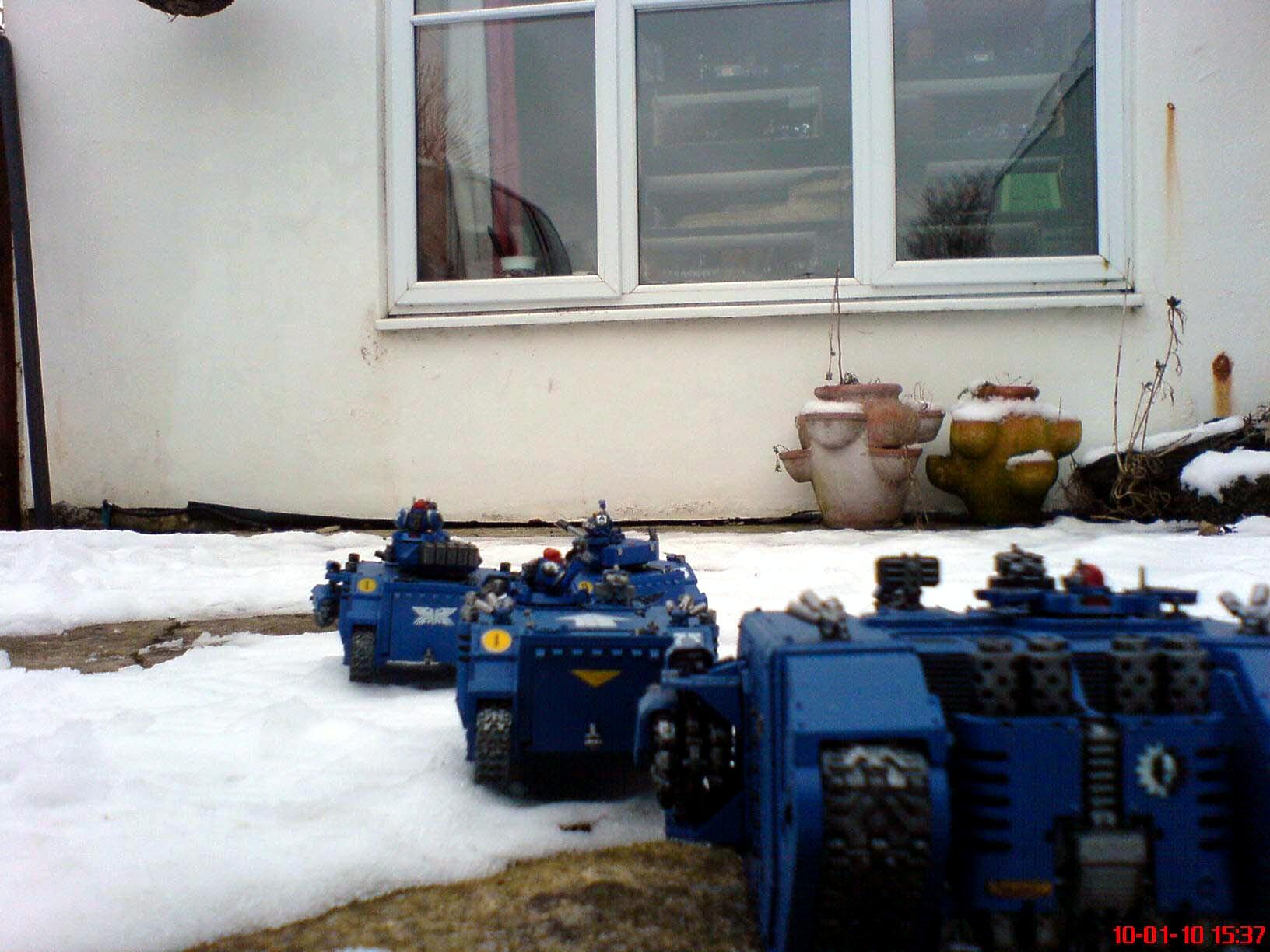 Snow, Utramarines, Winter