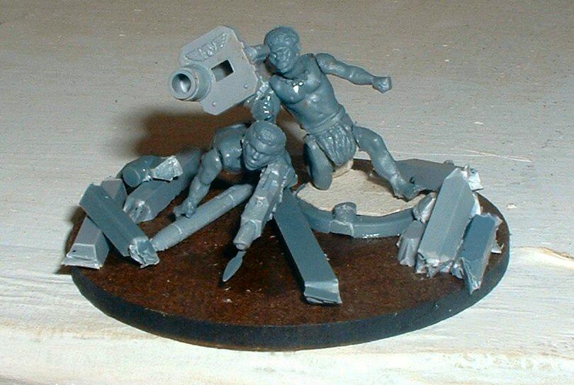 Heavy Weapon Team, Imperial Guard, Missile Launcher, Wargames Factory, Warhammer 40,000, Zulu, Zulus