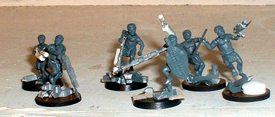 Imperial Guard, Meltaguns, Ptrd, Special Weapon Squad, Tag, Wargames Factory, Warhammer 40,000, Zulu, Zulus