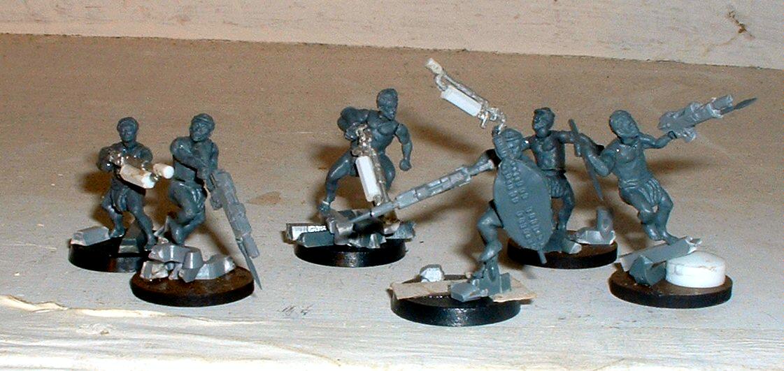 Imperial Guard, Meltagun, Ptrd, Special Weapon Squad, Wargames Factory, Warhammer 40,000, Zulu, Zulus