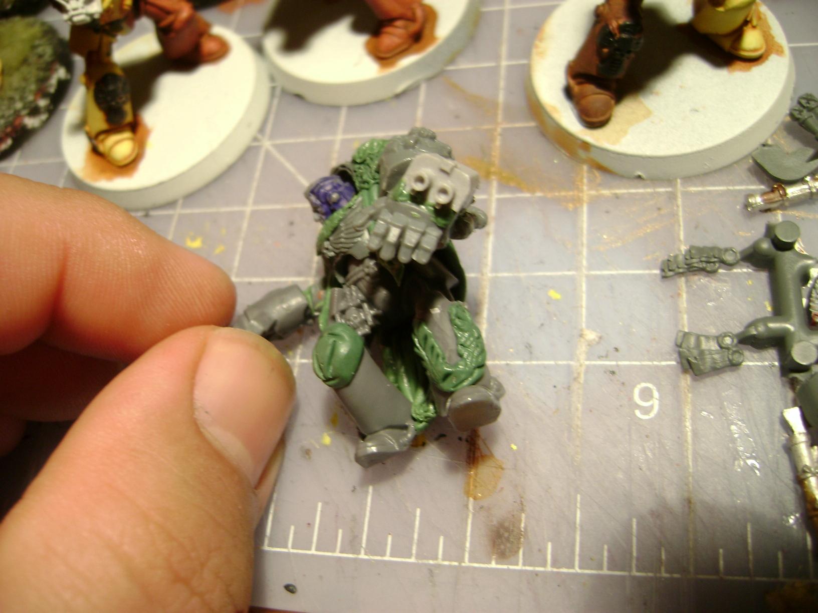adding some  Laurels too the   bolter (later)