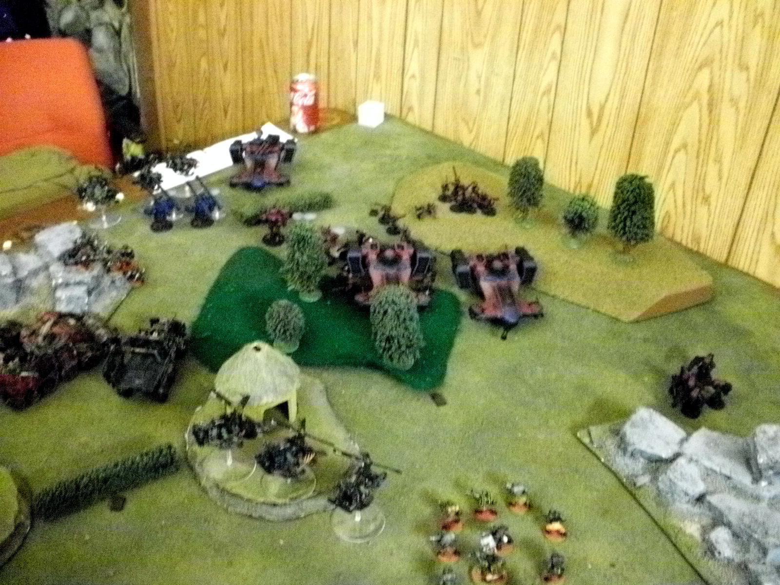 Game Table, Orks, Table Top, Tau, War