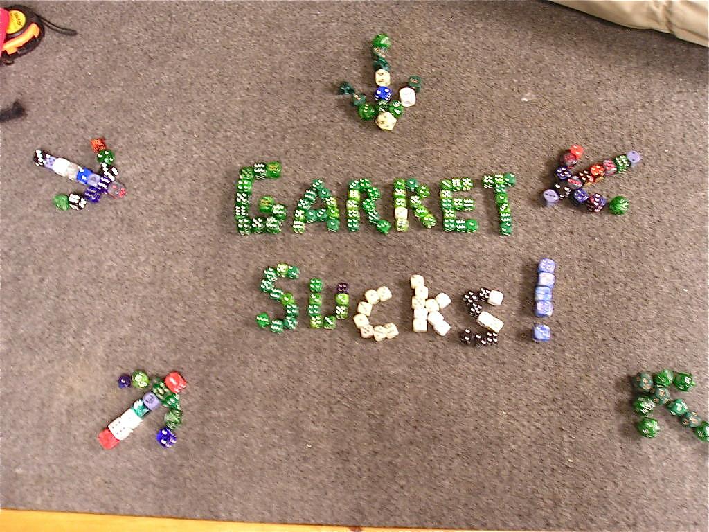 Dice, Humor, Garret's Dice