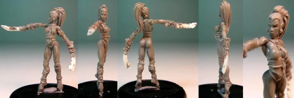 Death Cultist, Female, Sculpted, Witch Elf