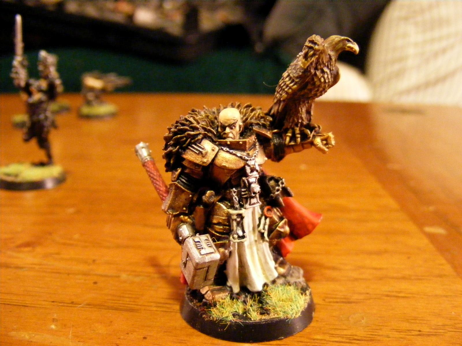 Coteaz, Gold, Grey Knights, Inquisitor, Ordo Xenos, Warhammer 40,000