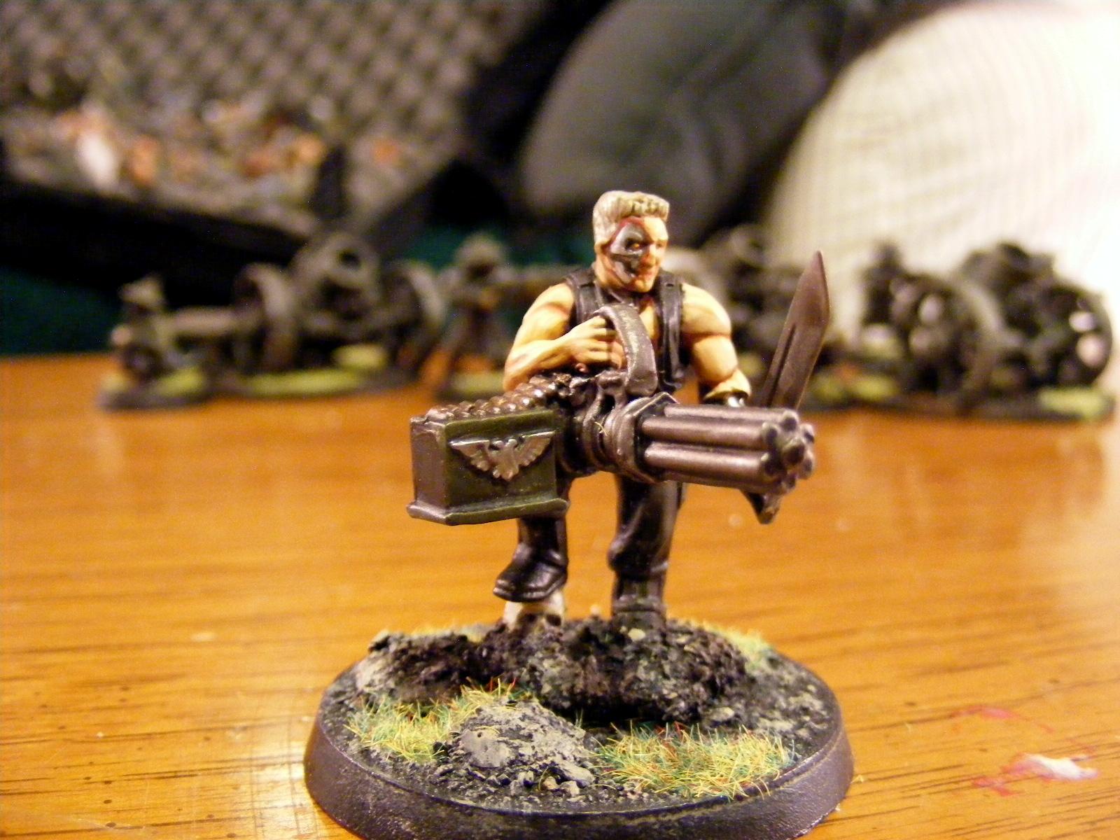 Arnold, Catachan, Cyborg, Schwarzenegger, Terminator Armor