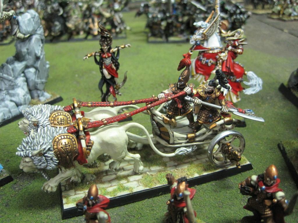High Elves, Lion Chariot, Warhammer Fantasy