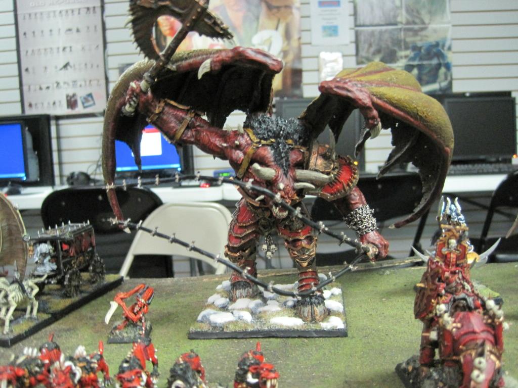Warhammer Fantasy, Excellent picture of Krampas, Bloodthirster of Khorne