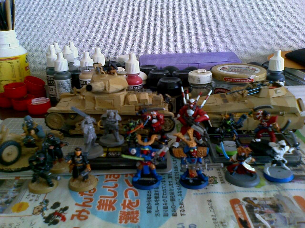 Count As, Eldar, Imperial Guard, Samurai, Warzone