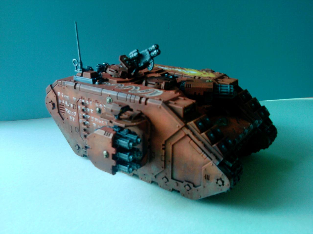 Crusader, Hand Painted, Space Marines, Tank, Warhammer 40,000