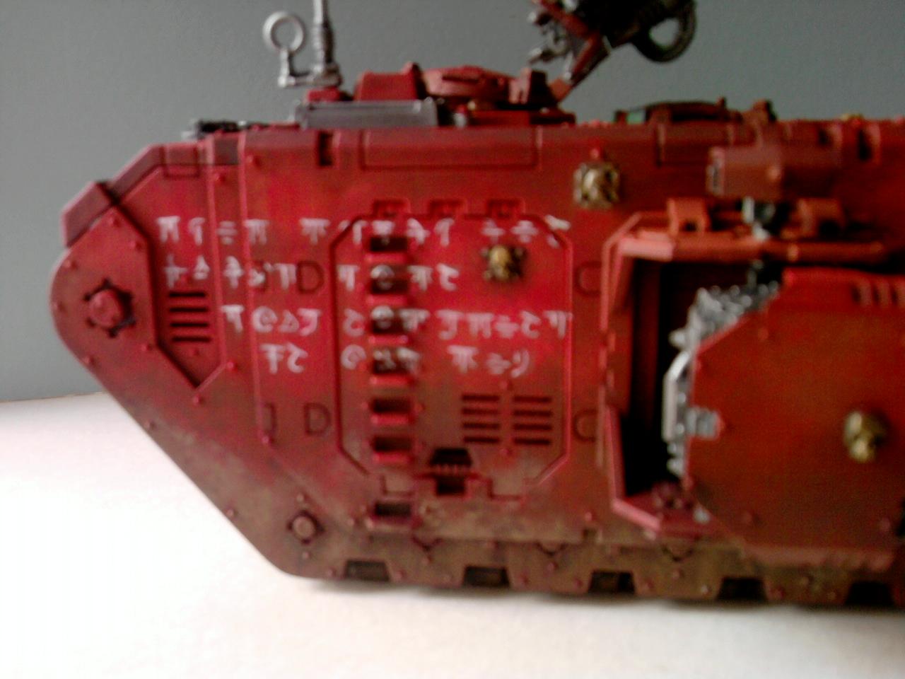 Crusader, Hand Painted, Space Marines, Tank, Warhammer 40,000