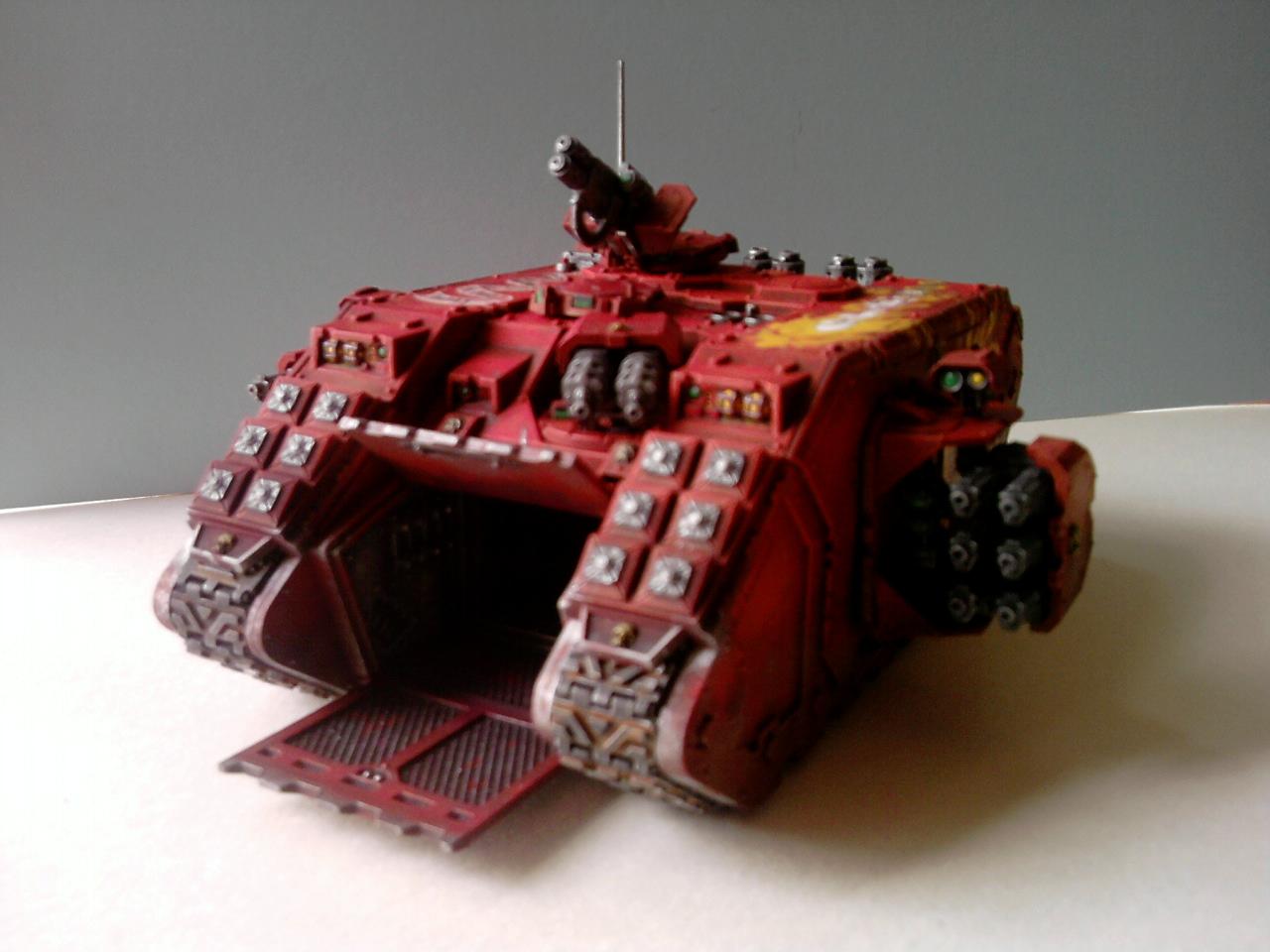 Crusader, Hand Painted, Space Marines, Tank, Warhammer 40,000