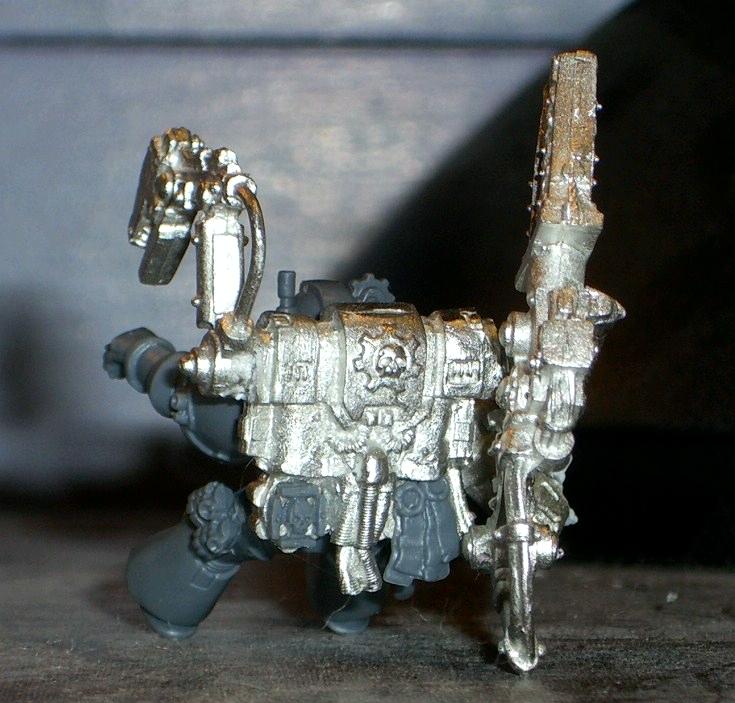 Bike, Conversion, Space Marines, Techmarine, Work In Progress