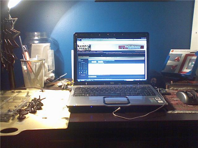 Hobby Area, desk