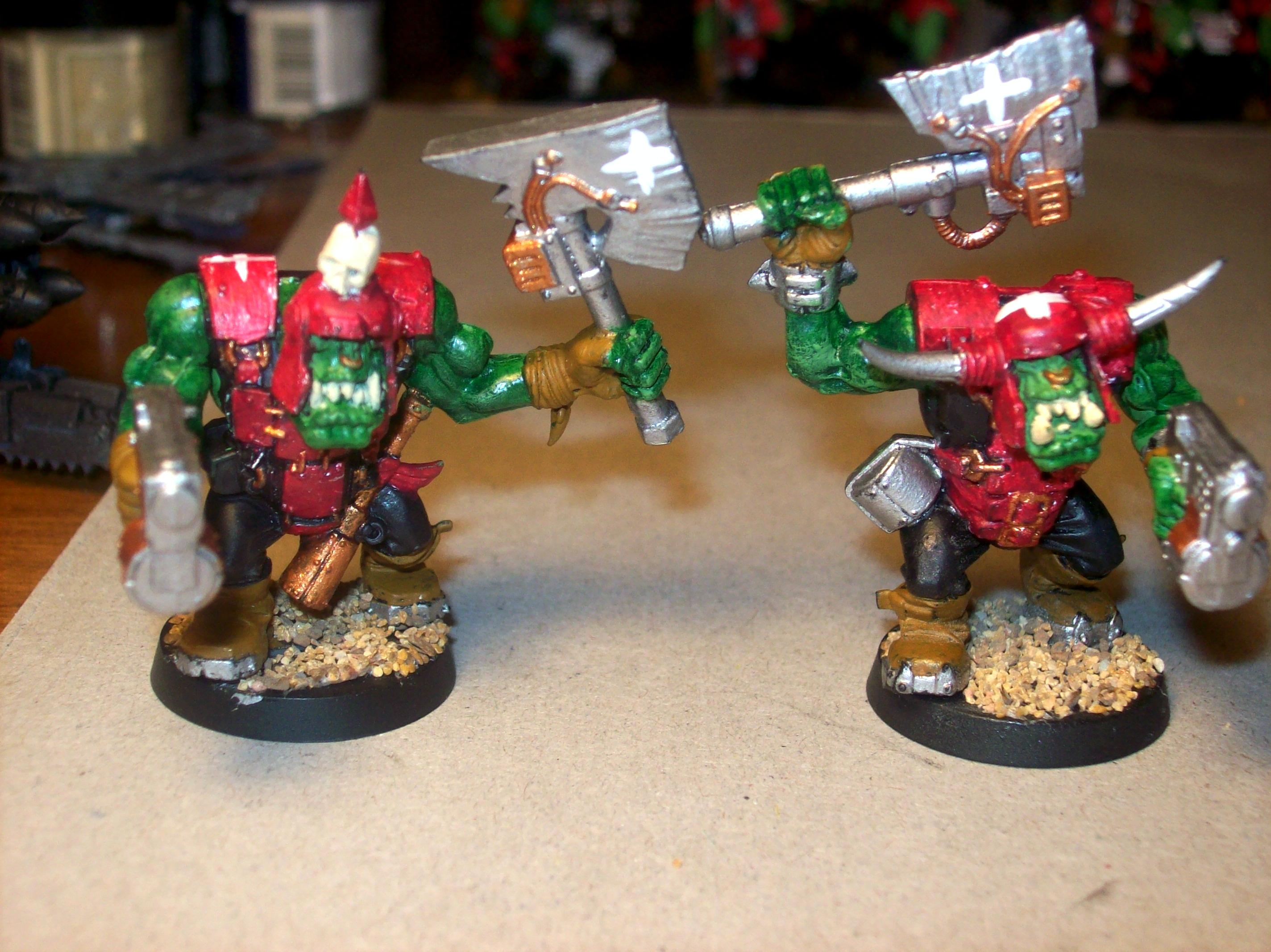 Ork Wip, Orks, Warhammer 40,000, Work In Progress