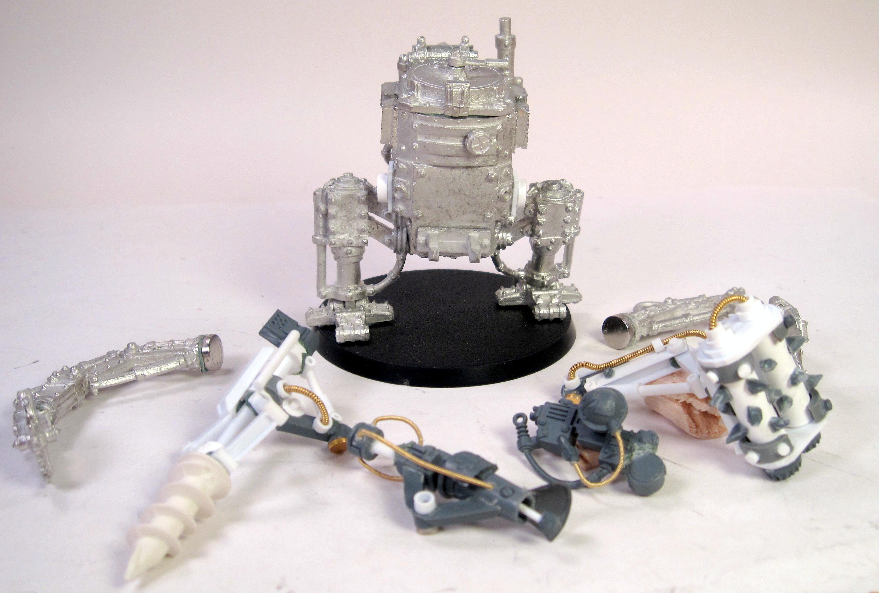 Deff Dread, Dreadnaught Close Combat, Kustom Mega Blaster, Orks
