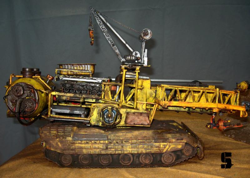 Construction, Industrial, Mining Rig, Saw, Scratch Build, Super-heavy
