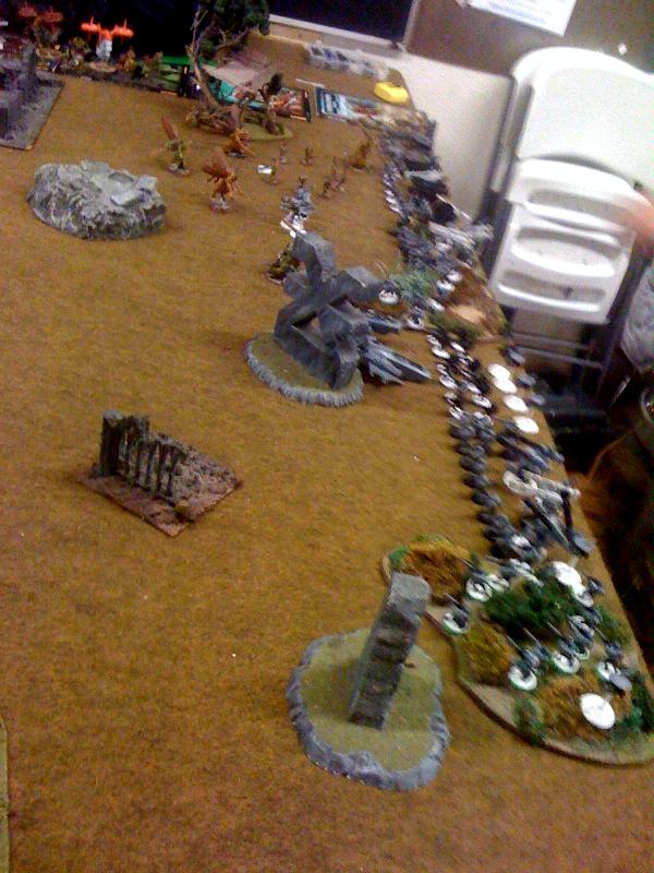 Battle Report, Daemons, Tau