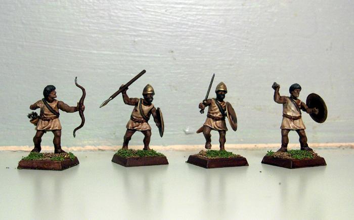 Dipped, Light Infantry, Numidians, Wargames Factory, Warhammer Ancient Battles