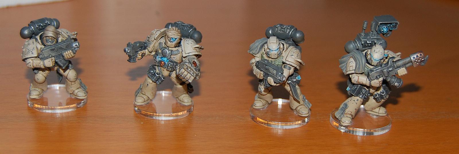 Desert Armor, Space Marines, Tactical, Warhammer 40,000