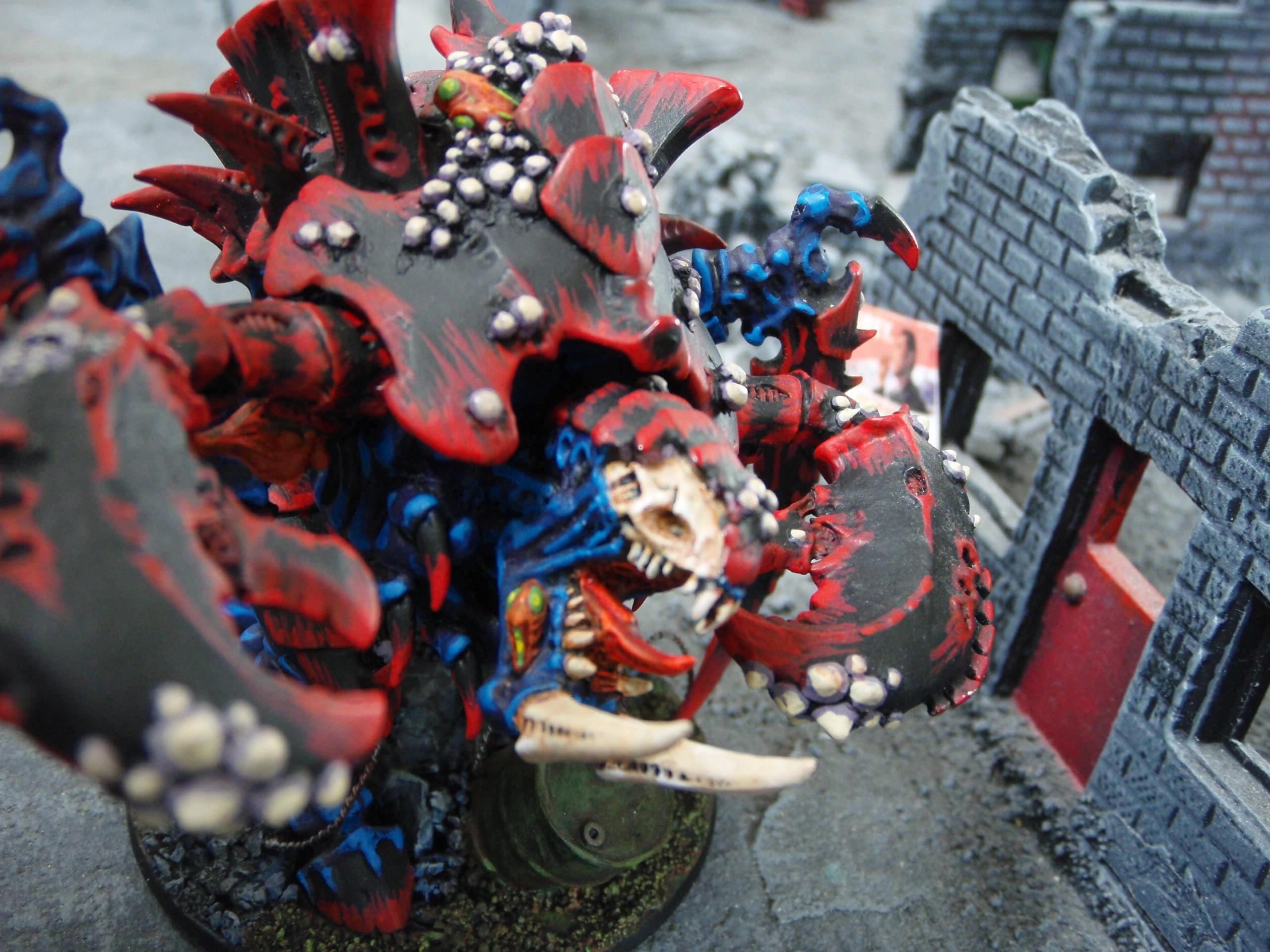 Barnacles, Carnifex, Crushing Claws, Regeneration, Tusks, Tyranids