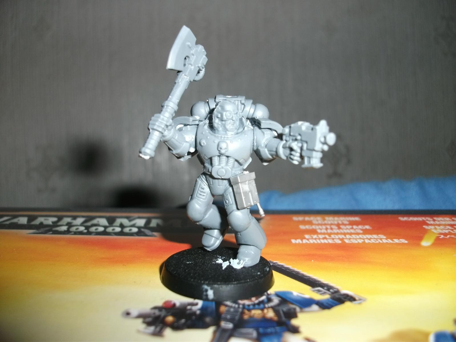The combat squad seargent i really like this model