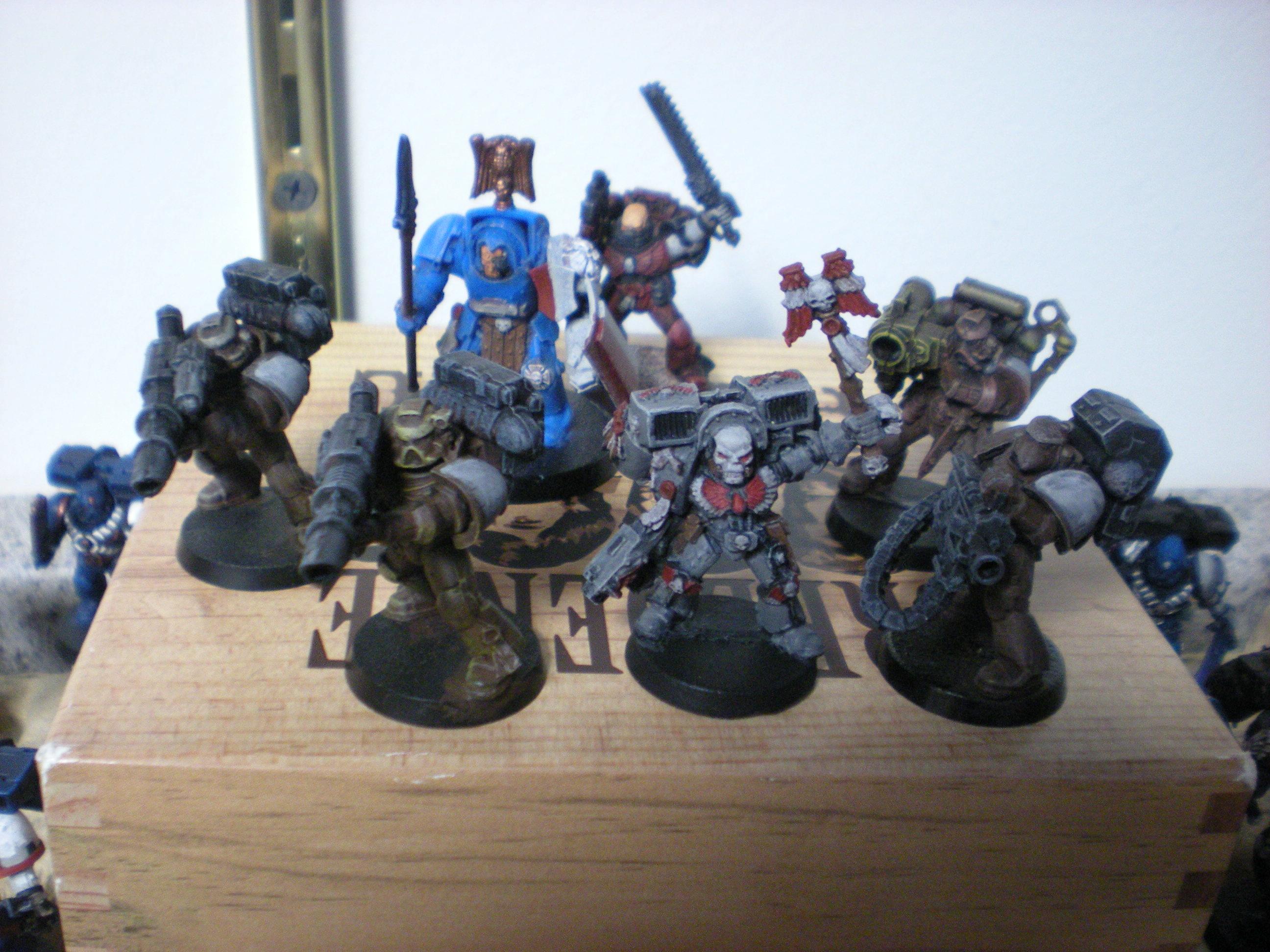 Chaplian, Devestator, Jump, Lascannon, Pack, Space, Space Marines, Terminator Armor, Ultra