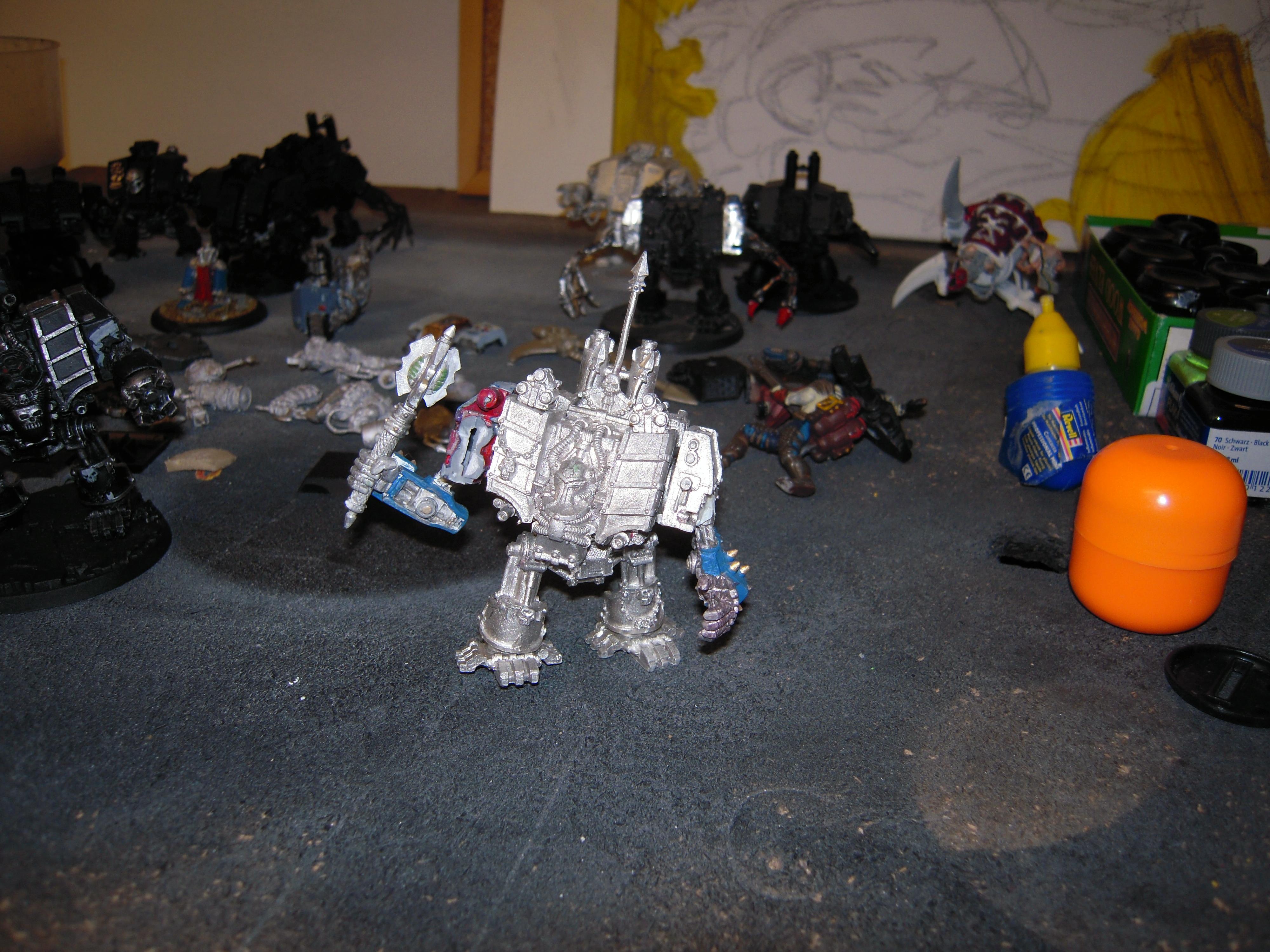 Chaos, Chaos Space Marines, Comversion, Cybot, Dreadnought, Grey Knights, Hellbrute, Nurgle, Space Marines, Warjack, Warmachine