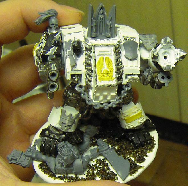 Chaos, Chaos Space Marines, Comversion, Conversion, Dreadnought, Grey Knights, Hellbrute, Nurgle, Space Marines