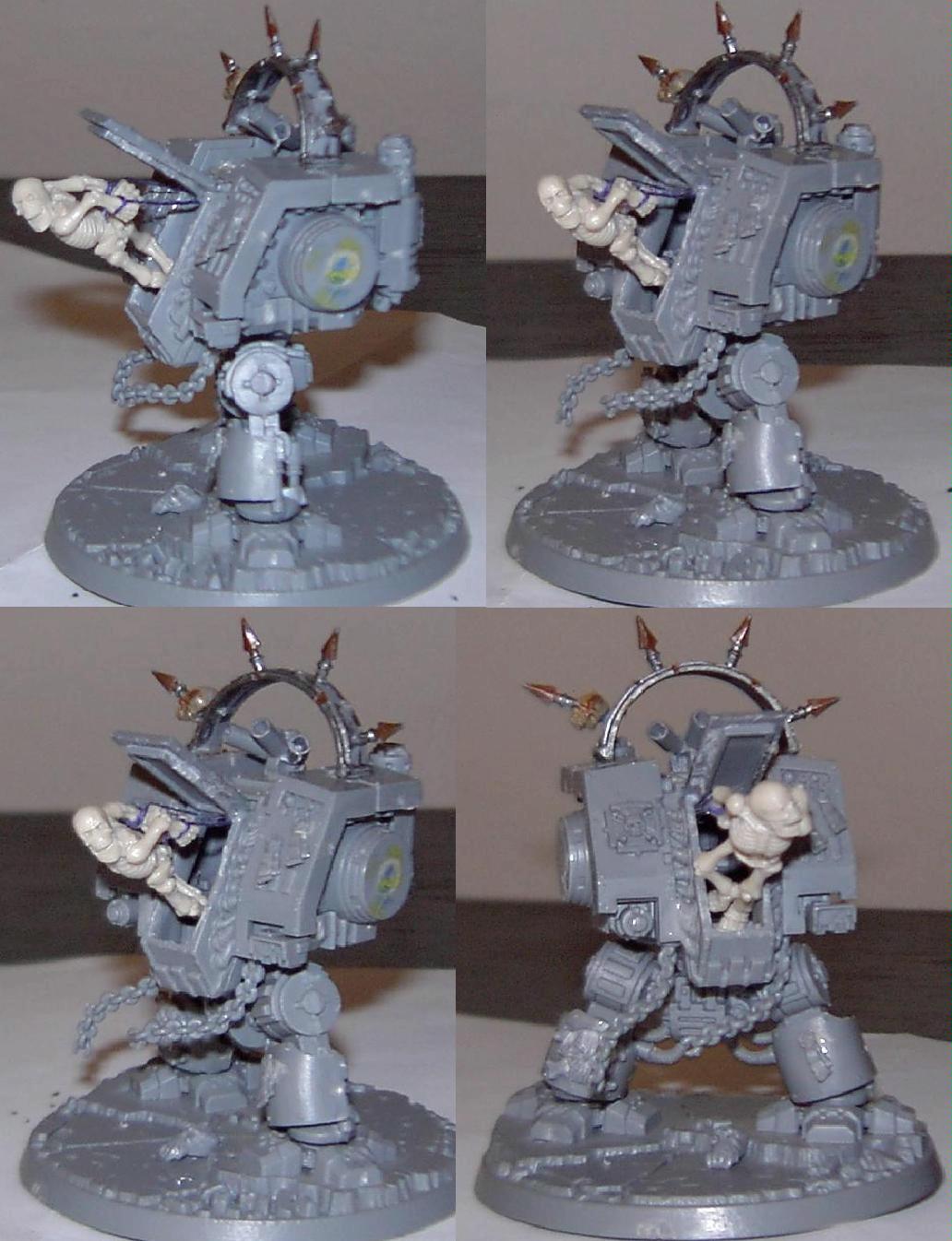 Chaos, Chaos Space Marines, Comversion, Cybot, Dreadnought, Grey Knights, Hellbrute, Nurgle, Skelett, Space Marines, Undead