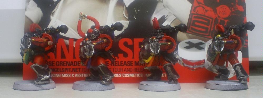 Angelspit, Band Themed, Chaos Space Marines, Noise Marines, Work In Progress
