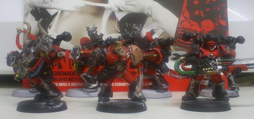 Angelspit, Band Themed, Chaos Space Marines, Noise Marines, Work In Progress
