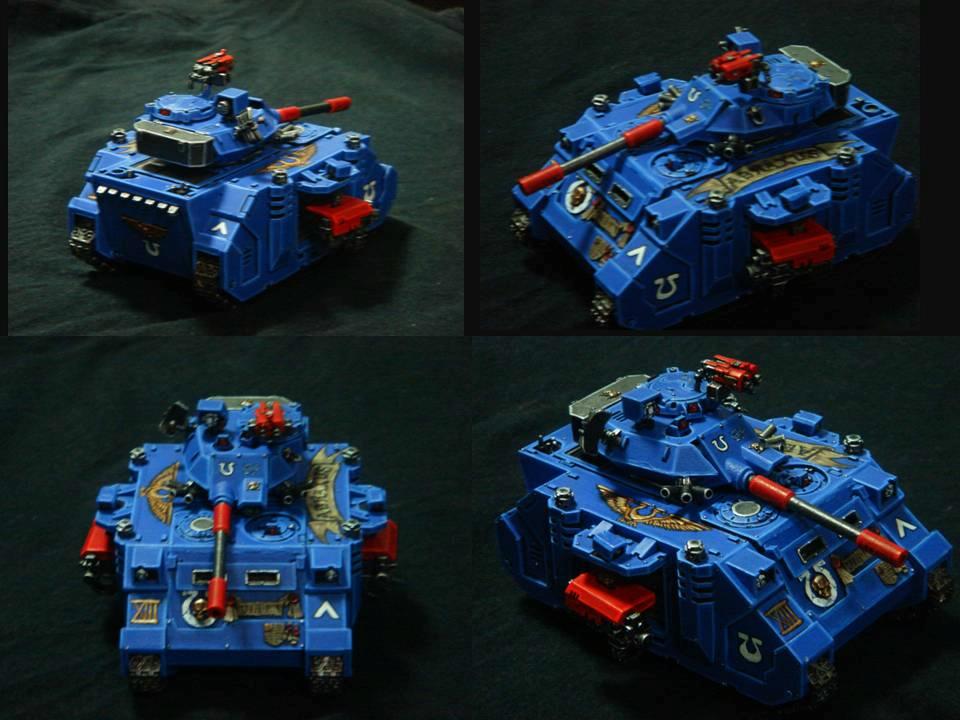 Predator, Retro, Tank, Ultramarines