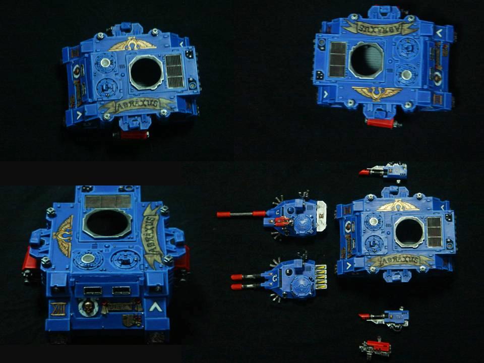 Freehand, Magnet, Predator, Space Marines, Tank, Ultra  Marine, Warhammer 40,000